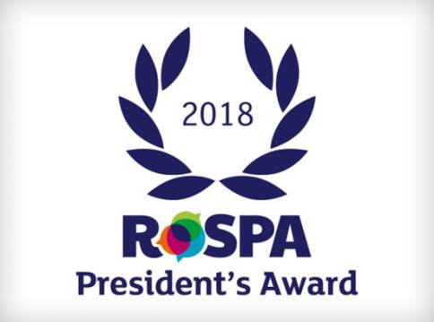 EH Smith Handed 11th Consecutive RoSPA Gold Award