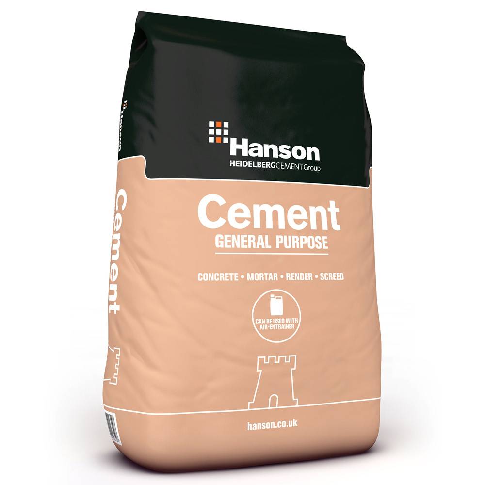 Buy Hanson General Purpose Cement 25kg, Cement Product suppliers UK