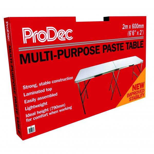 Rodo 6'6" x 2' (2m x 600mm) Prodec Folding Paste Table