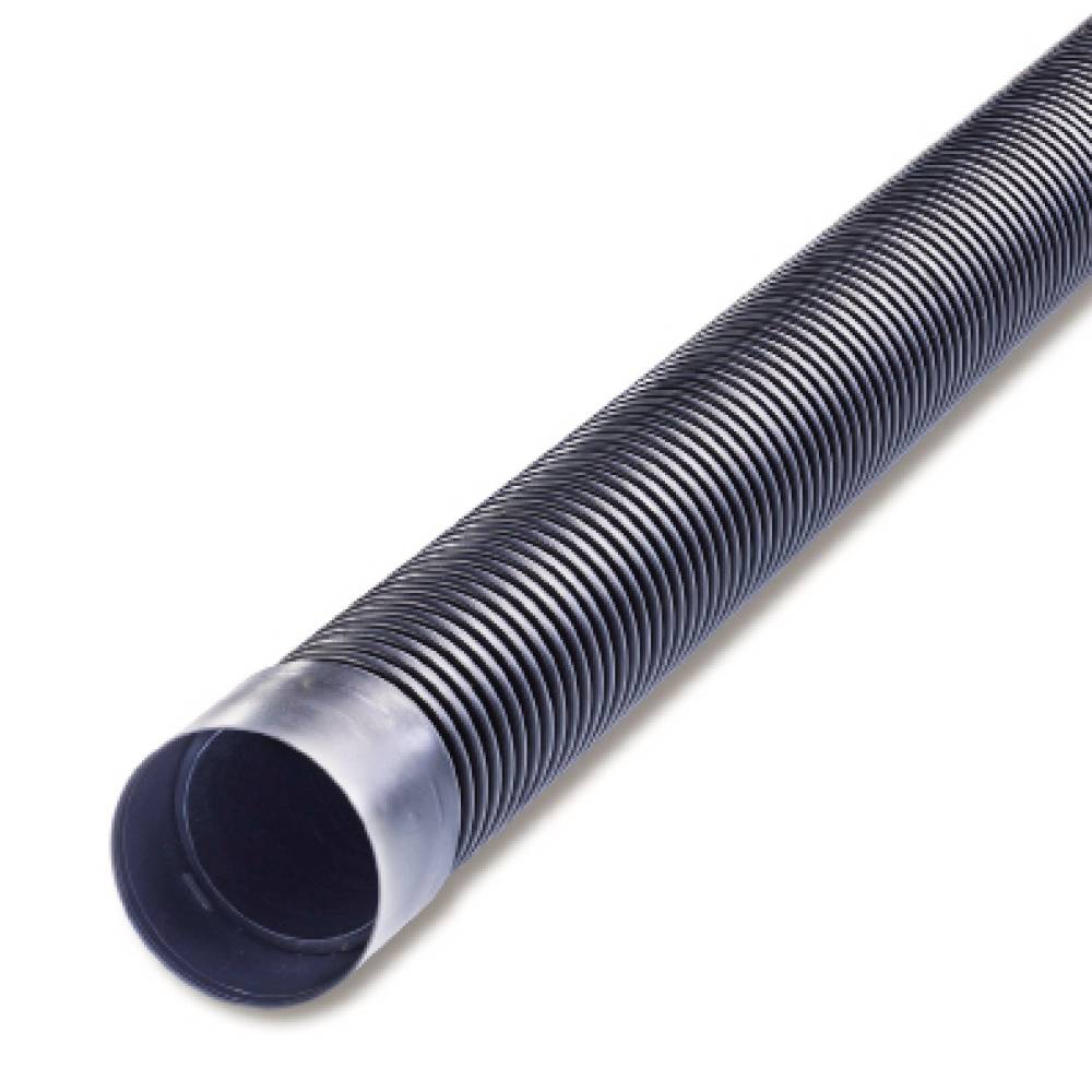 94/110mm x 6m Twinwall Black Electric Cable Ducting