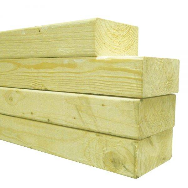 3m Kiln Dried C16/C24 Whitewood E/Edges Carcassing Timber 47 x 75mm
