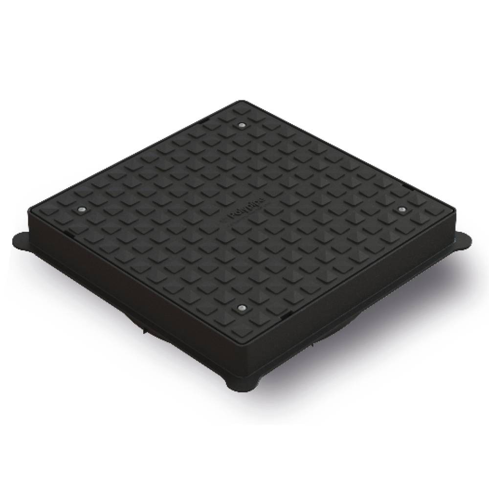 Polypipe 400mm Square Plastic Cover Frame